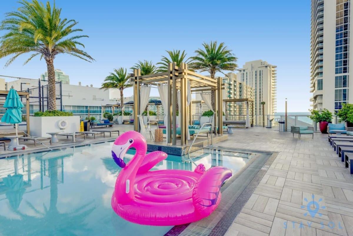 할리우드 Luxury With Stunning View, Balcony, Amazing Pools 아파트 외부 사진
