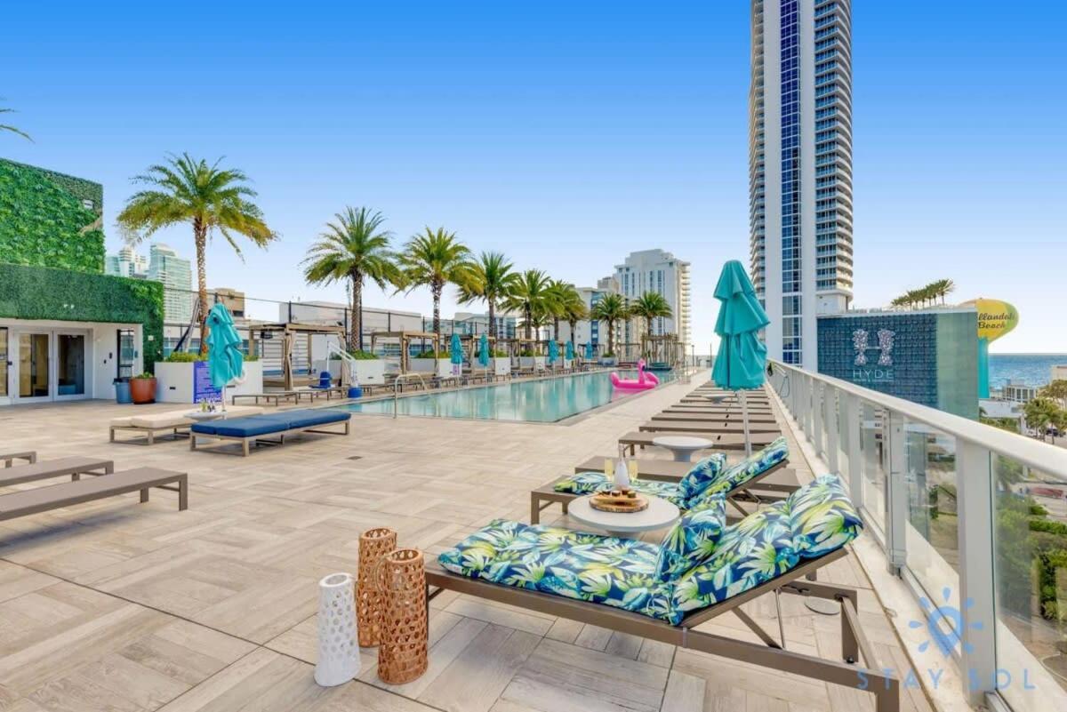 할리우드 Luxury With Stunning View, Balcony, Amazing Pools 아파트 외부 사진