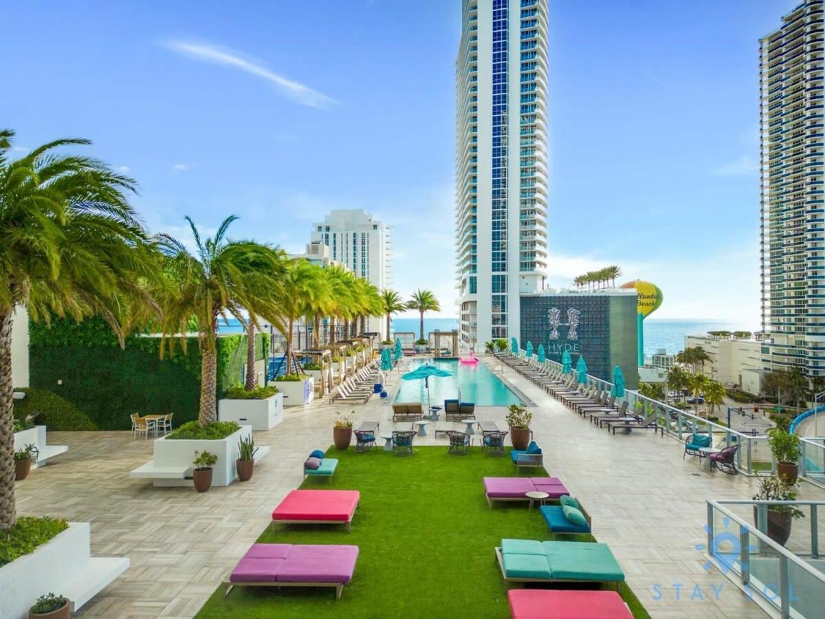 할리우드 Luxury With Stunning View, Balcony, Amazing Pools 아파트 외부 사진